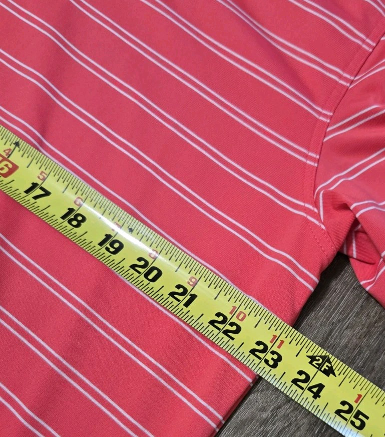 Masters Tech Performance Polo Size Large Salmon S… - image 8