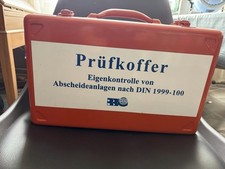 Pr&uuml;fkoffer Eigenpr&uuml;fung Abscheideanlsgen