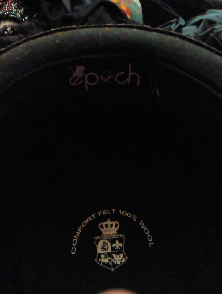 Sombreros Época Sombrero de Lana de Fieltro Estilo Grundge Talla Grande XL Hecho en China Foto 2 de 2