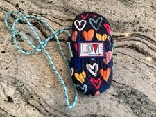 Brighton Color Of Love Sunglass Readers Crossbody Case Removable Strap