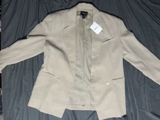 Forever 21 Men's Small Beige Pea Coat Jacket (Great Condition)