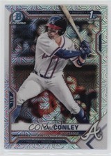 2021 Bowman Draft Chrome Asia Mojo Refractor Cal Conley #BDC-70 1o2