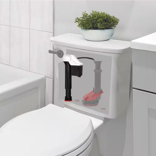 Válvula de llenado de inodoro QuietFill - Repuesto universal - Imagen 2 de 6