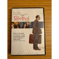 The Terminal DVD Movie Tom Hanks Catherine Zeta Jones Steven Spielberg