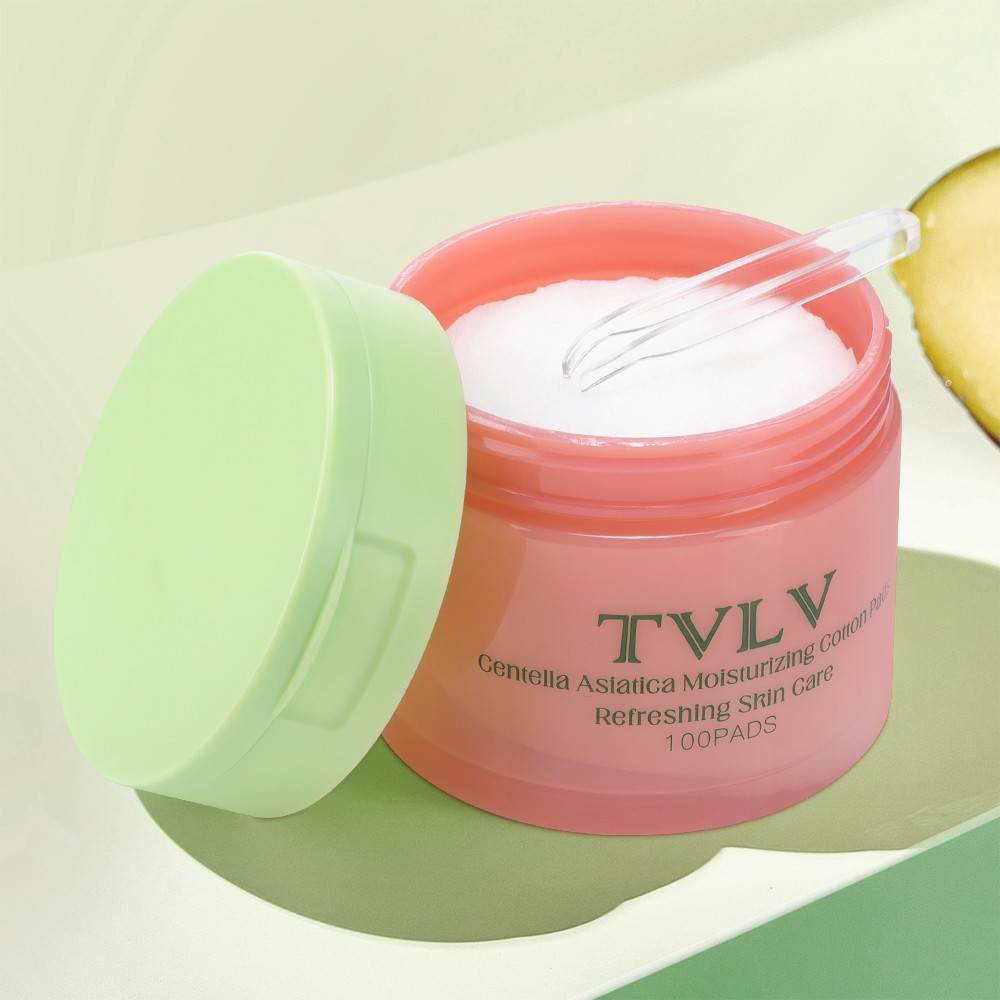 100Pcs Korean Skincare Toner Pads for Anti-Aging, Dark Spots&Wrinkles Cleaning