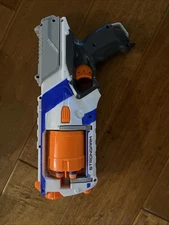 Nerf Elite Strongarm Toy Blaster with Rotating Barrel Slam Fire Hasbro 36033F01