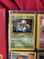 Ivysaur 1999 Pokemon Card Uncommon Base Set 30/102