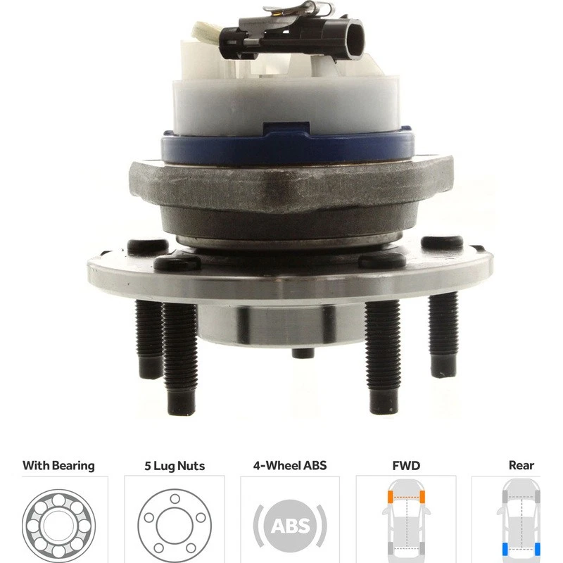 TrueDrive Wheel Hub For 2002-2007 Buick Rendezvous Foto 2 de 4