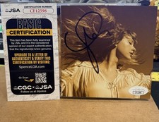 Taylor Swift Fearless (Taylor's Version) Signed Autograph CD - JSA Certified!