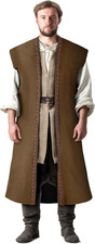 Men'S Pirate Vest Medieval Costume Renaissance Role Playing Waistcoat
