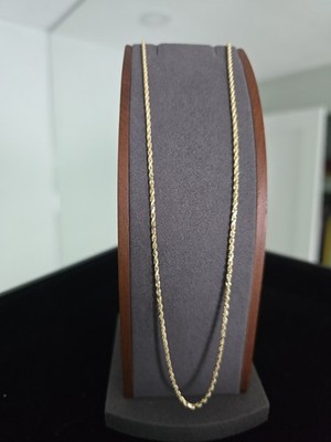 18 Karat Gold Kette Halskette - 22'' - 3,19 g - elegantes Nachlassstück