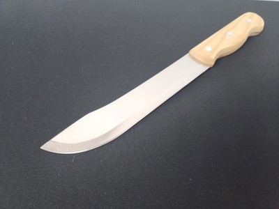 Chef Knife - Kitchen Knife 8.5-inch Stainless Steel with Walnut Handle