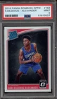 2018-19 Donruss Optic #162 Shai Gilgeous-Alexander Rookie Card PSA 9 Mint RC