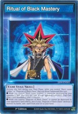Ritual of Black Mastery - SS04-ENS01 - Common - 1st Edition - Lightly Played - S