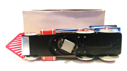 VINTAGE BATTERIEBETRIEBENER MYSTERY ACTION WESTERN SONDERLOK ZINNZUG - Bild 9 von 12