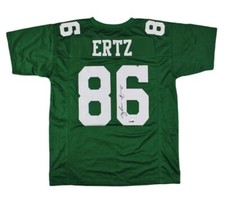 Zach Ertz Signed Philadelphia Custom Throwback Green Jersey