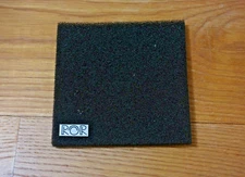 ROR E3 monitor Speaker foam grill cover with logo badge pin AUDIO RESEARCH INC