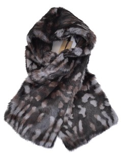 burberry fur scarf