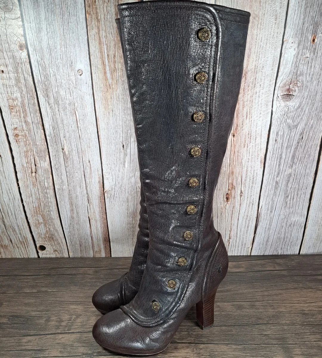 Frye victoria top cut short boot