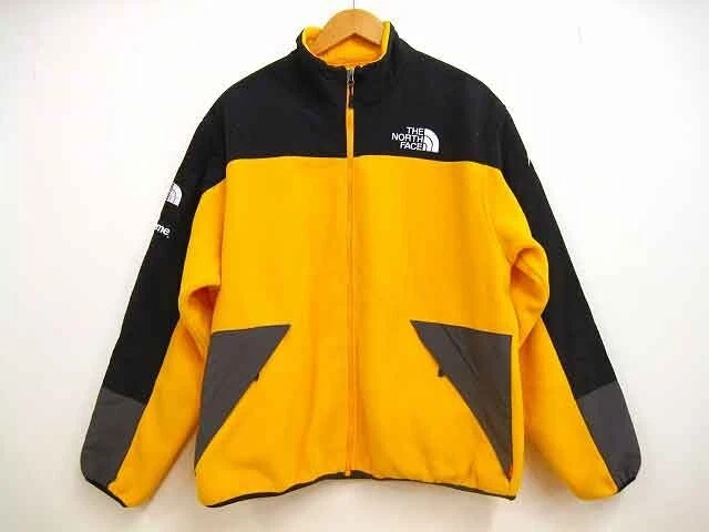 Survêtement veste polaire jaune Supreme X The North Face 20ss RTG taille L