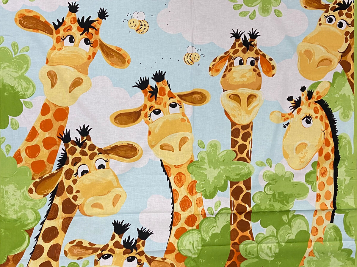 World of SusyBee Animal Cotton Fabric Quilt Panels Goat Farm World of SusyBee Animal Cotton Fabric Quilt Panels Goat Farm
