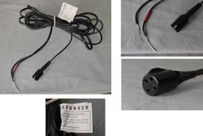 Câble alimentation batterie pour poste récepteur radio TSF Telefunken