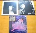 LINDA RONSTADT LP LOT WHATS NEW HEART LIKE A WHEEL MAD LOVE INNER VG+ [84]