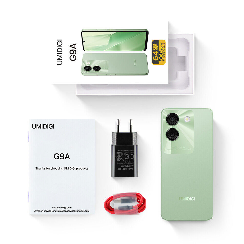 UMIDIGI G9A 4GB+64GB 6.75'' Dual SIM 5000mAh Android 14