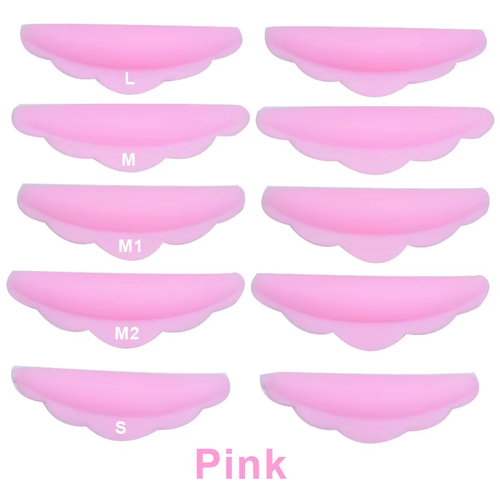 5Pairs Silicone Eyelash Perming Pad Lash Extension Supplies Makeup Accessories E
