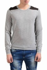 Malo Men's Light 100 Cashmere Crewneck Sweater Size L XL