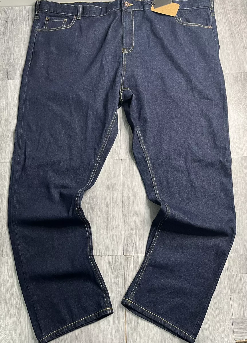 Jacamo Mens Dark Blue Jeans W52 L34