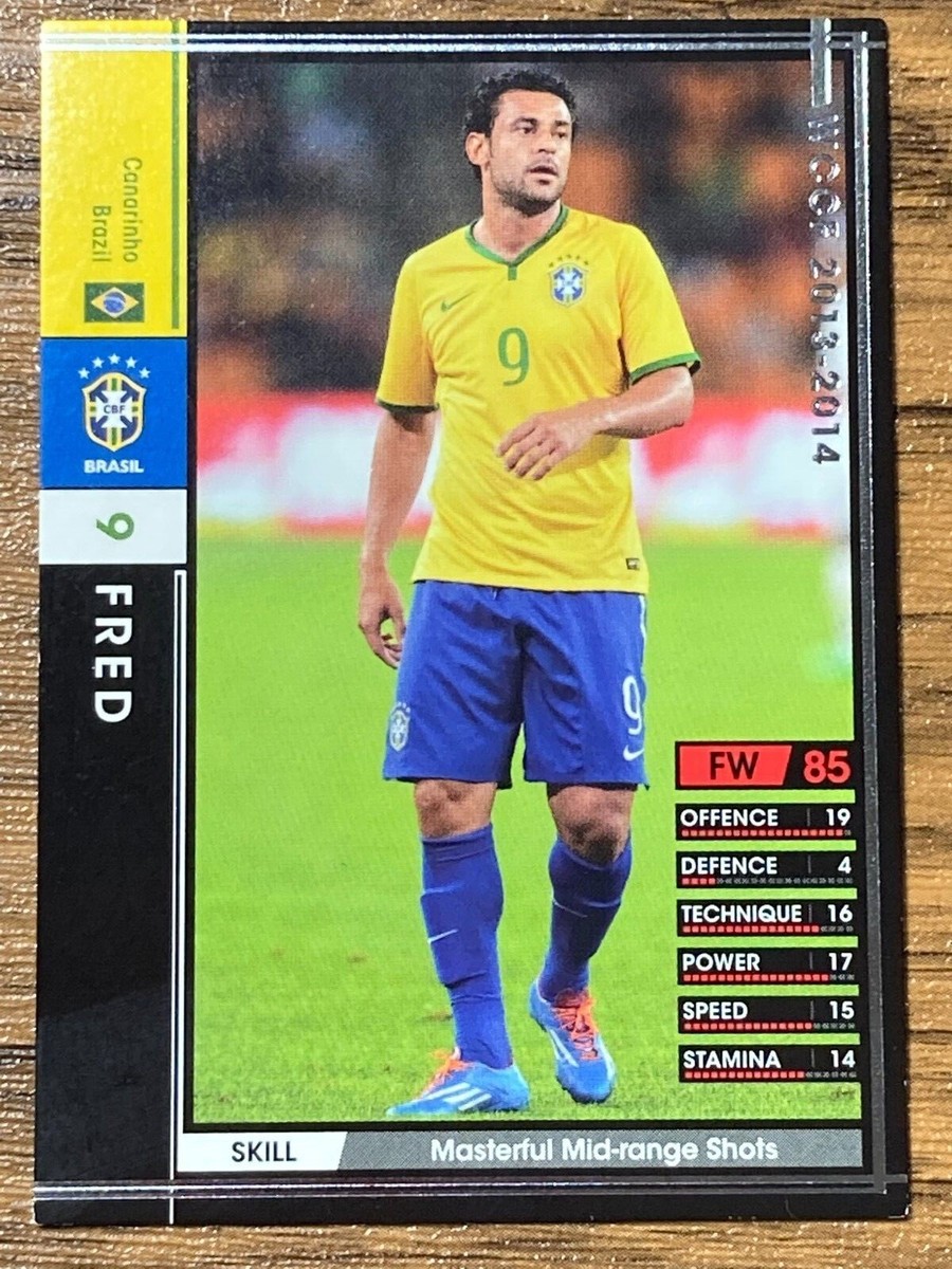 Free Shipping! Panini WCCF 2013/2014 Fred FW Brazil 2014 World Cup