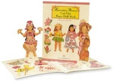 Hawaiian Flowers Paper Doll Book - Paperback By Yuko Green - GOOD
