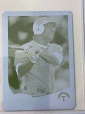 2013 Topps Mini Lance Berkman Yellow Printing Plate 1/1