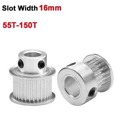 HTD 3M Timing Belt Pulley BF-Type 55-150T Bore 5-30mm For 16mm Wide Timing Belt