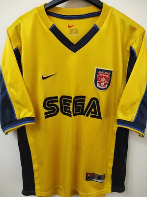 ARSENAL 1999-2001 Sega camiseta shirt trikot maillot maglia M | eBay
