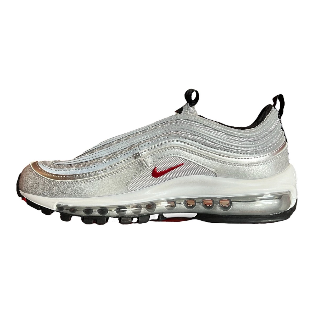 Nike Air Max 97 QS (GS) Silver Bullet 918890-001 Running Nike Air Max 97 QS (GS) Silver Bullet 918890-001 Running