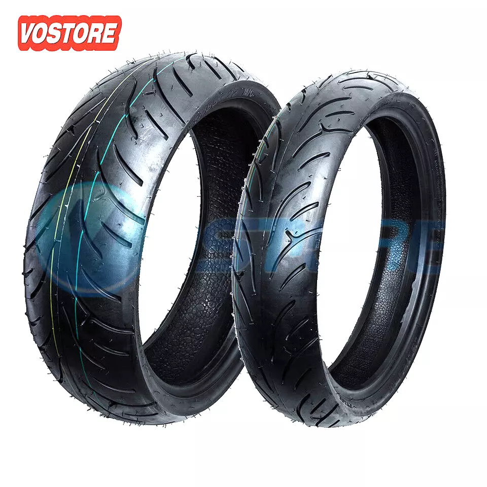 Front Rear Motorcycle Tires 120/70ZR17 180/55ZR17 For Honda Suzuki Kawasaki - Image 4 of 4