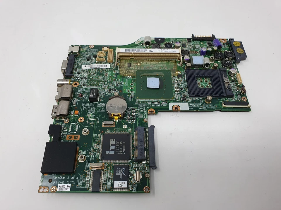 ADVENT 7113 Motherboard 82GL51220-C0DIX Main Board Logic Board - Image 3 of 4