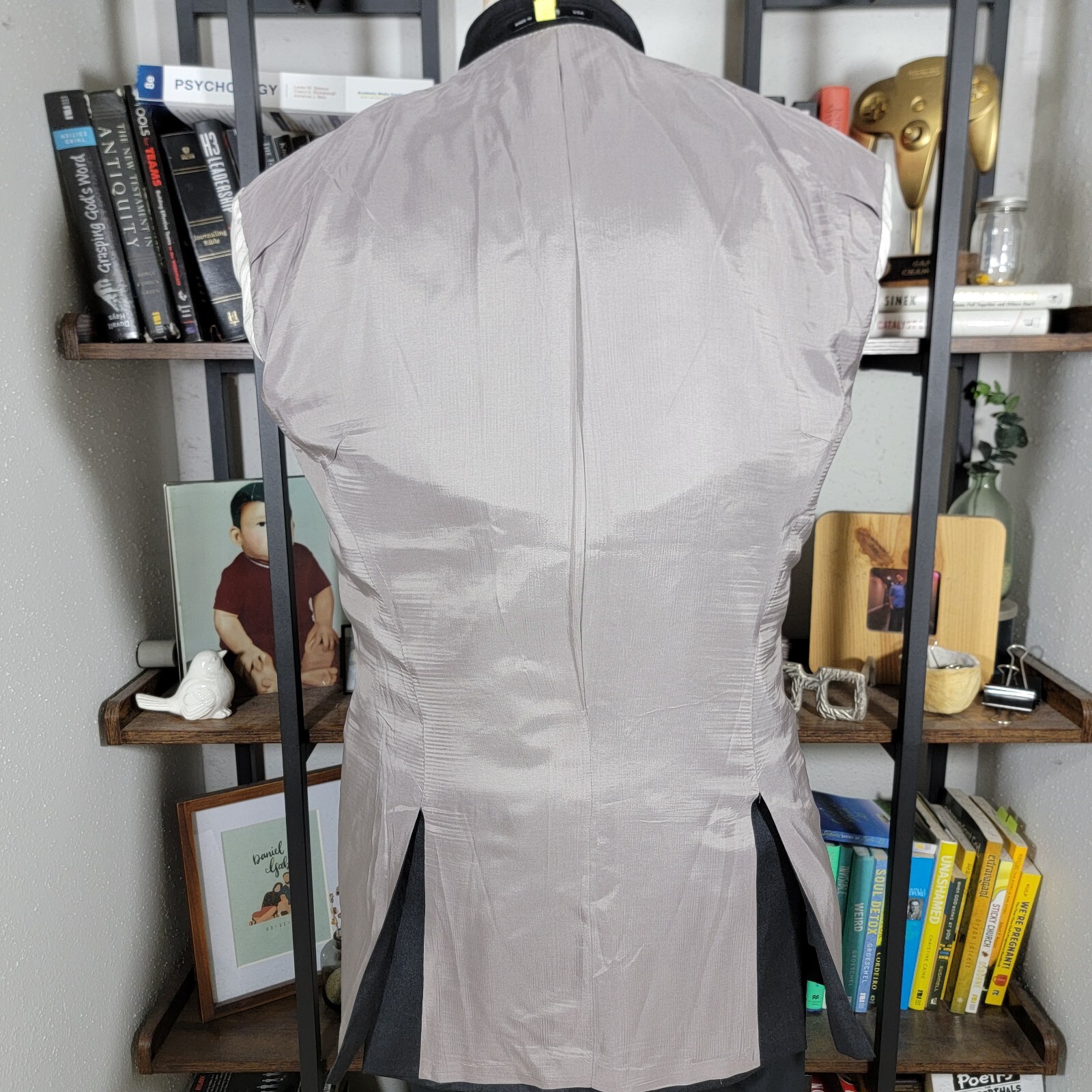 Hugo Boss Pasolinl movie Men's Sport Coat Blazer Two Button Black Charcoal 42L