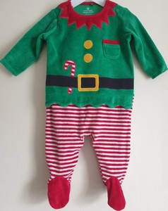 baby girl christmas babygrow