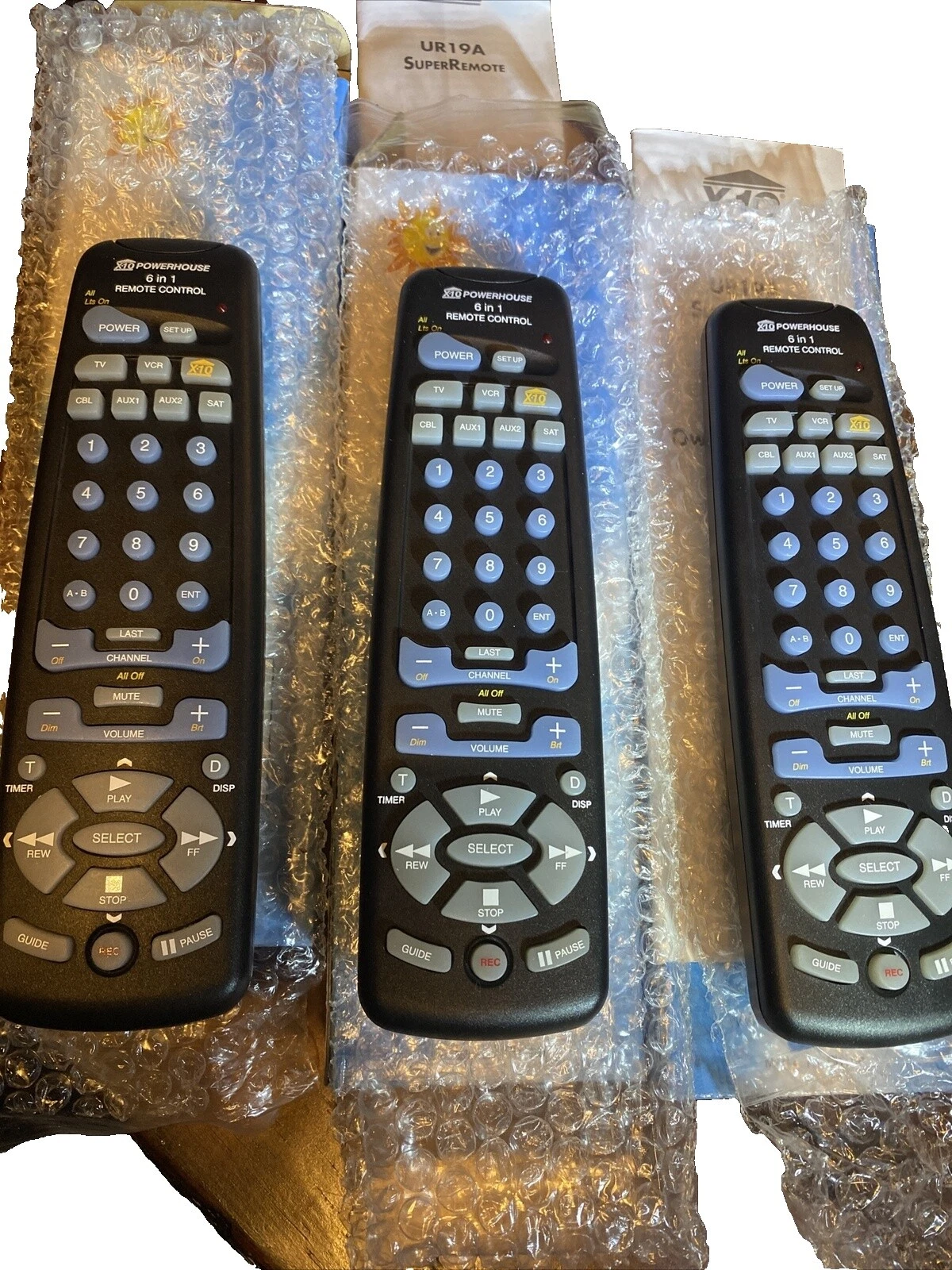 X-10 TV, video y audio para el Hogar mandos a distancia