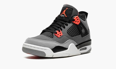 Air Jordan 4 Retro Infrared (GS) 408452-061 - All Sizes - Fast