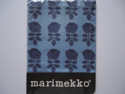 Marimekko VIHKIRUUSU TABLE RUNNER cotton fabric Maija Isola 45x240cm Blue