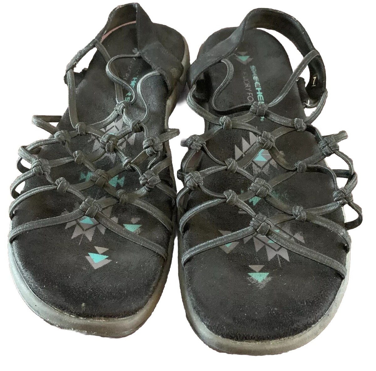 Skechers Sandals Reggae Slim Forget Me Knot Strappy Slingback