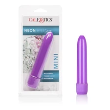 Cal Exotics Neon Vibe Purple - Waterproof Multi-Speed G-Spot Clitoral Vibrator