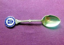 Vintage West Middlesex Bowls Tourists Silver Plated Teaspoon