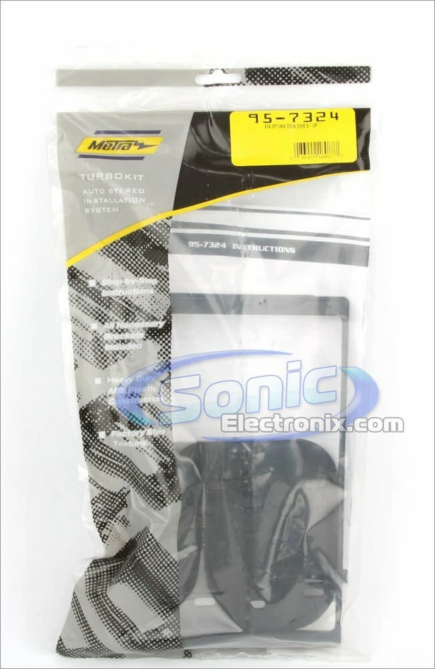 Kit de tablero de instalación doble DIN Metra 95-7324 para vehículos Kia Optima 2007-2010 Foto 2 de 2