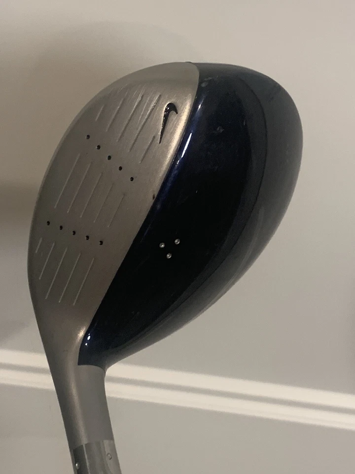 Original Nike Azul Acero Para Hombres 18° Grado 40" Derecha 3 Madera Grafito Varilla Nike Grip Foto 2 de 4