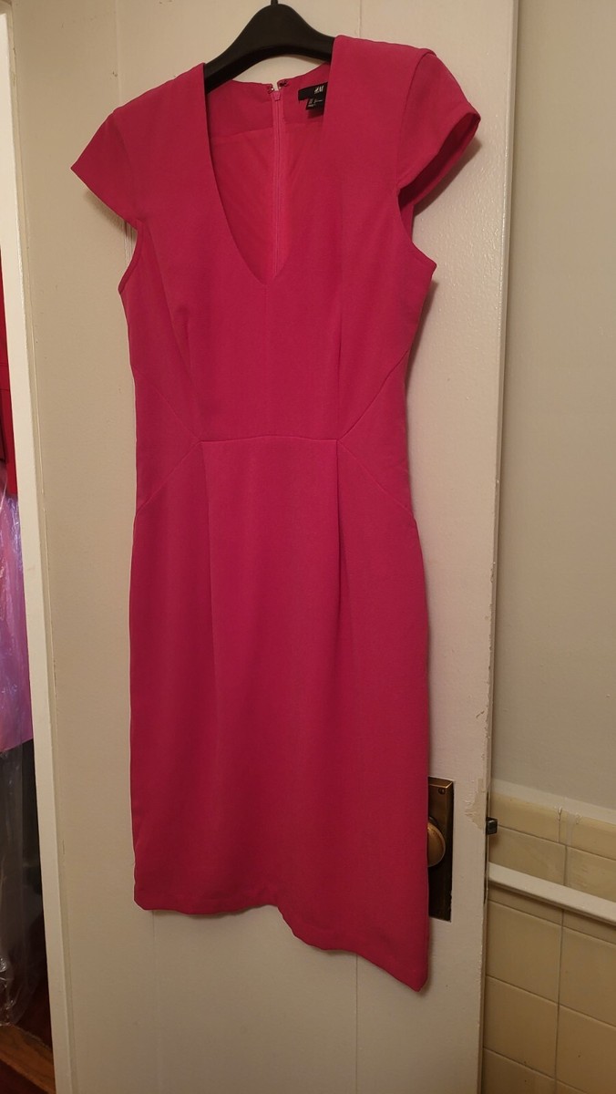 H&m Pink Dress size 8 nwot